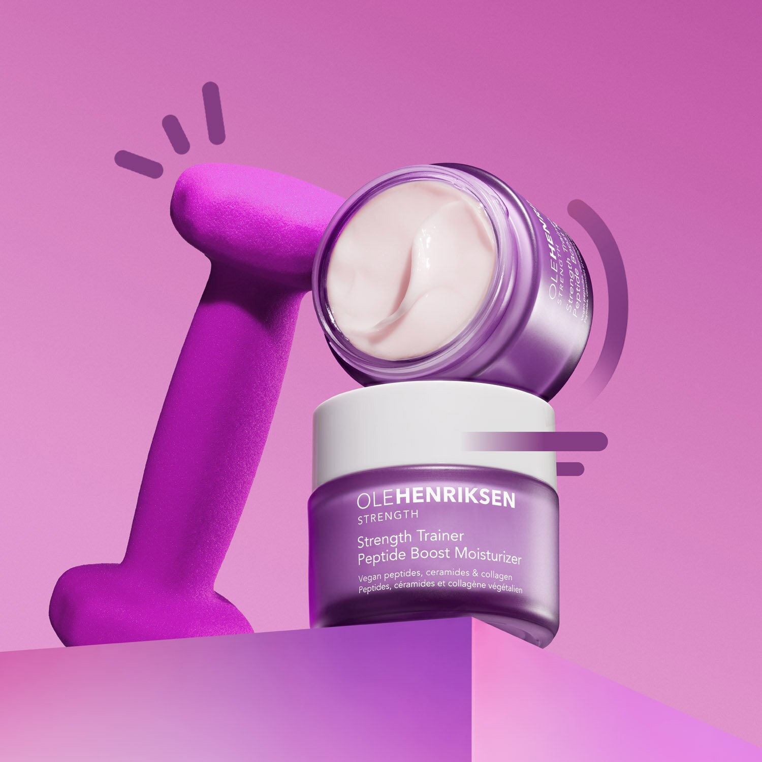 STRENGTH TRAINER PEPTIDE BOOST MOISTURIZER (CREMA HUMECTANTE)
